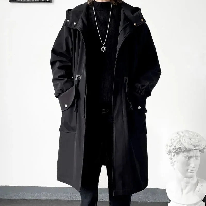 Windbreaker trench coat