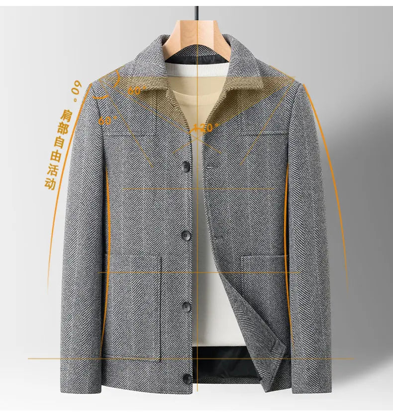 Modern Business Coat – Everyday Elegance