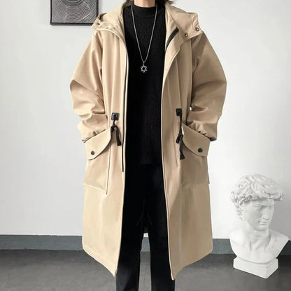 Windbreaker trench coat