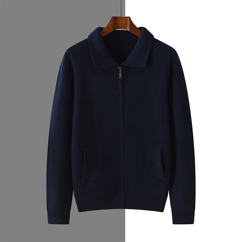 Zip Knit Cardigan – Modern Look