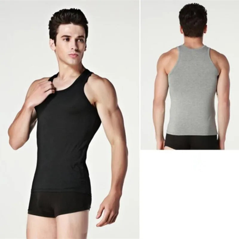 Trendy Sleeveless Undershirts – 3-Pack Sports Shirts