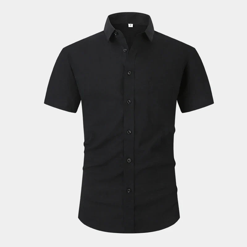 Anti-wrinkle men's shirt