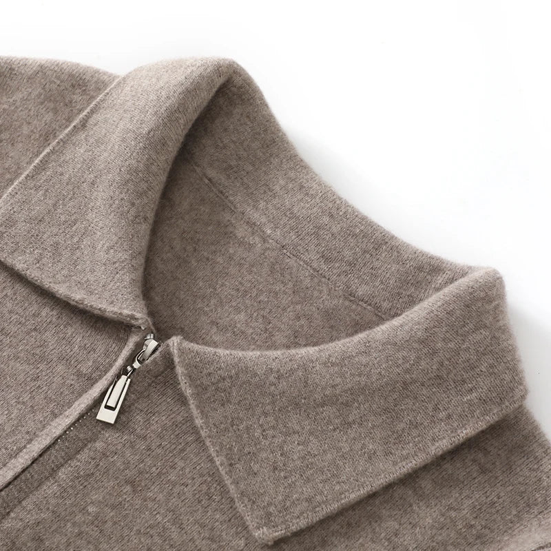 Zip Knit Cardigan – Modern Look