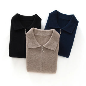 Zip Knit Cardigan – Modern Look