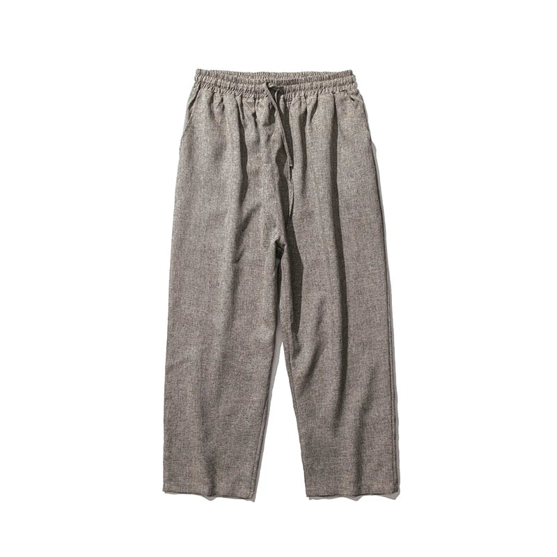 Trendy Men's Ankle-Length Trousers – Breathable & Modern Design