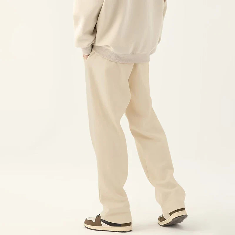 Men's Straight Fit Jogging Pants – Casual Drawstring Pants