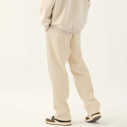 Men's Straight Fit Jogging Pants – Casual Drawstring Pants