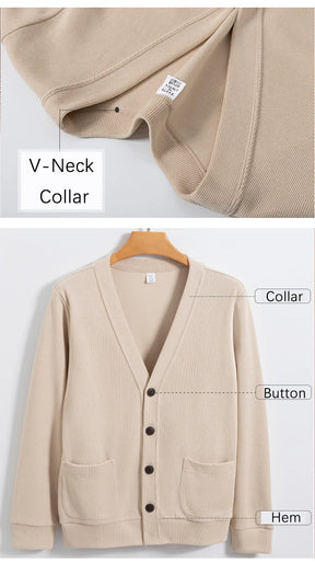 Classic V-Neck Sweater – Modern Fit