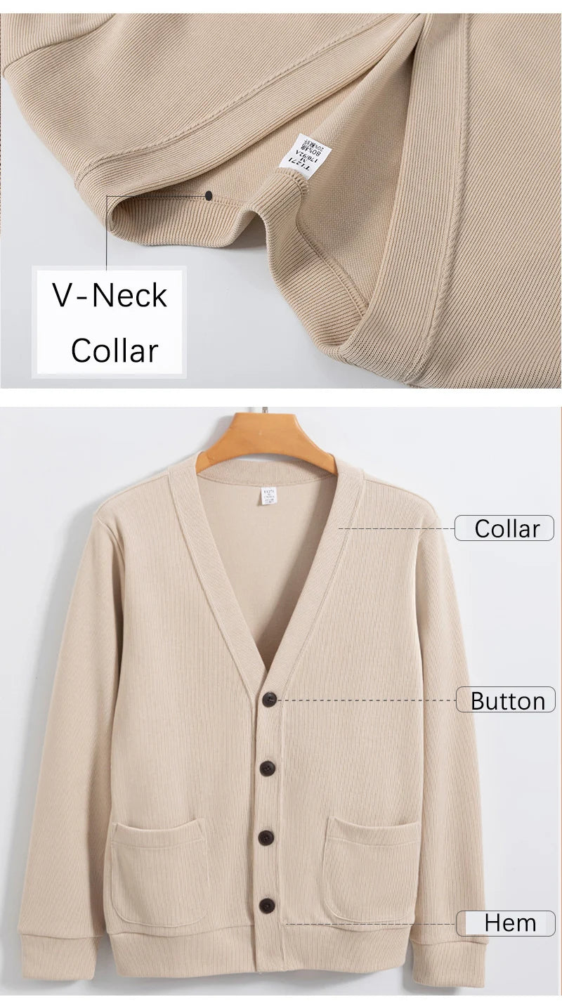 Classic V-Neck Sweater – Modern Fit