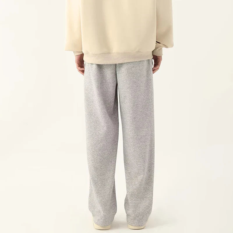 Men's Straight Fit Jogging Pants – Casual Drawstring Pants