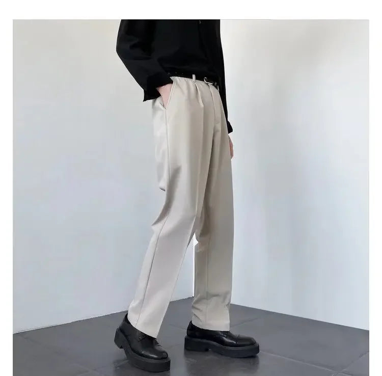 Men’s Korean Wide-Leg Pants