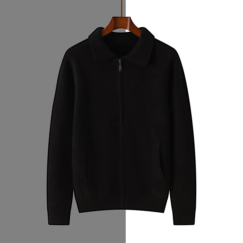 Zip Knit Cardigan – Modern Look