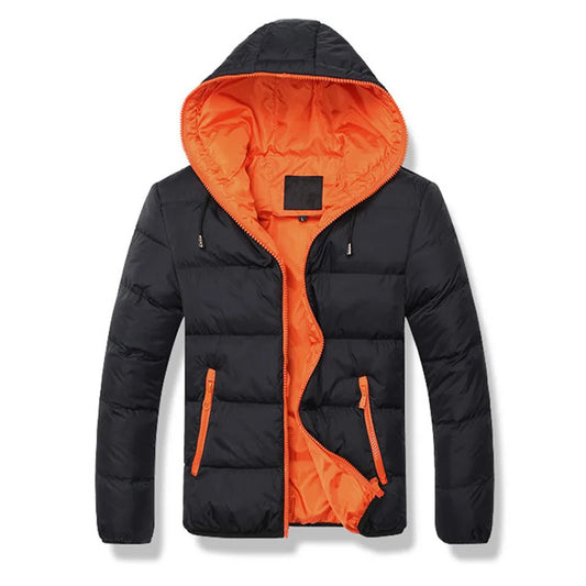 Men's Parka Jacket with Hood