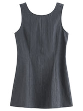 Sleeveless Summer Top – Tailored Waist Detail