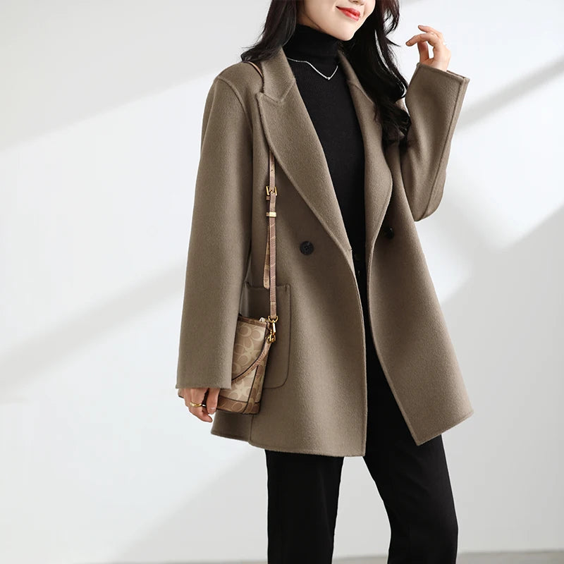 Dames Jas met Zakken – Moderne Look