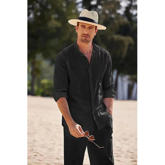 Men's Suit in Solid Color – Minimalist & Trend-Oriented