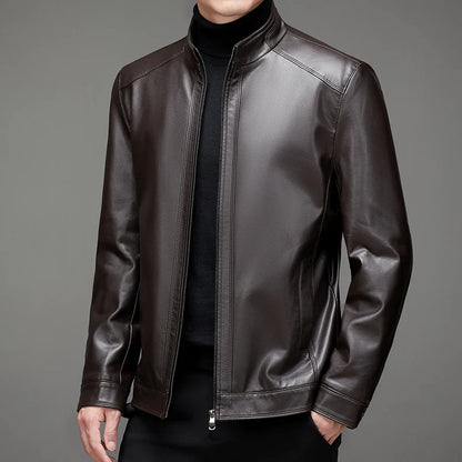 Faux Leather Jacket