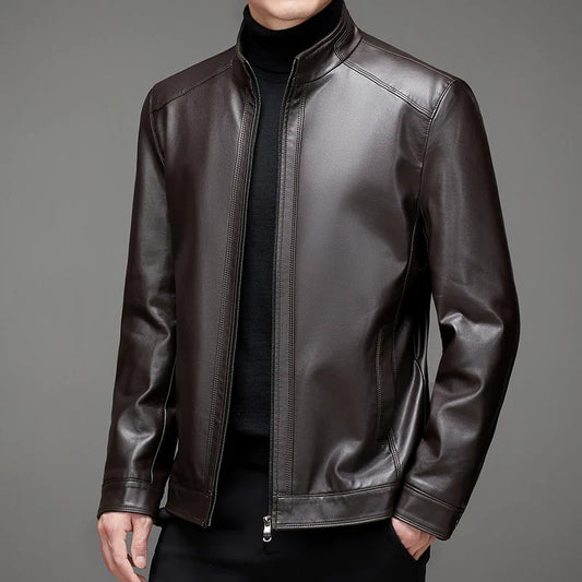 Faux Leather Jacket