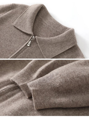 Zip Knit Cardigan – Modern Look