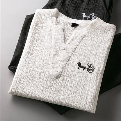 Casual Men's Two-Piece Set - Summer Fashion Loose Fit