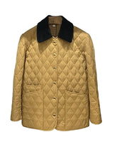 Diamond Quilted Puffer Coat