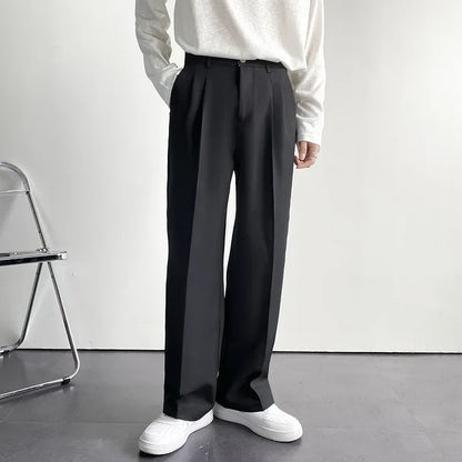 Men’s Korean Wide-Leg Pants