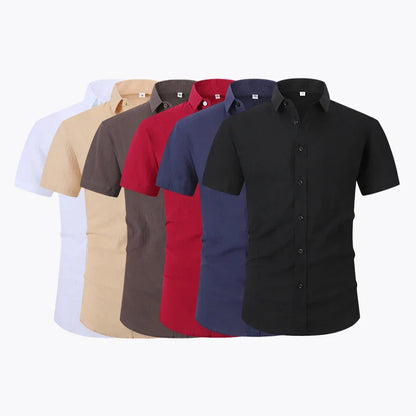 Anti-wrinkle men's shirt