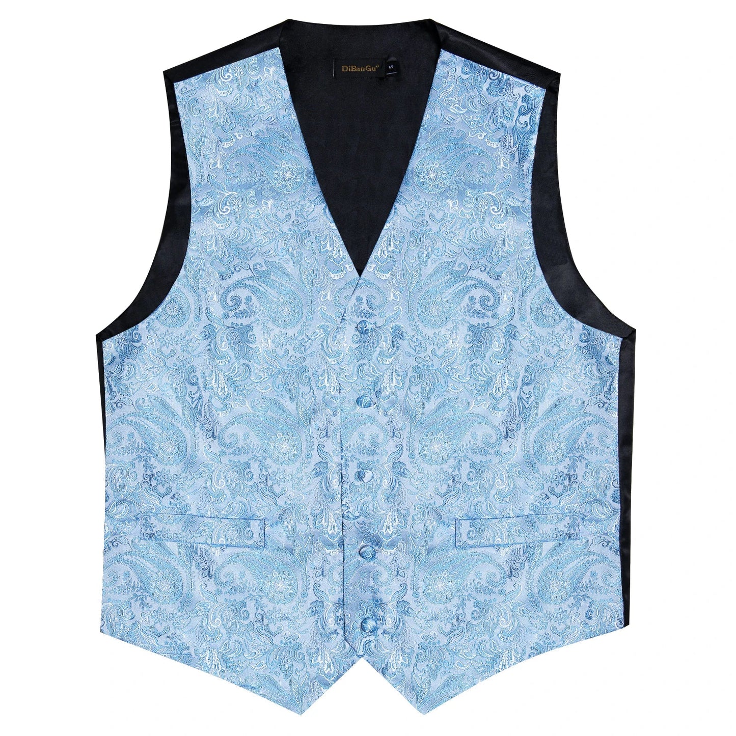 Paisley Tuxedo Vest Set
