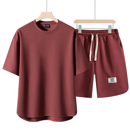 Stylish Summer Set for Men – Streetwear with Openwork Design