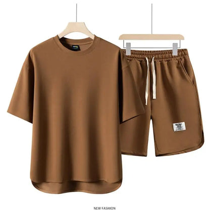 Stylish Summer Set for Men – Streetwear with Openwork Design