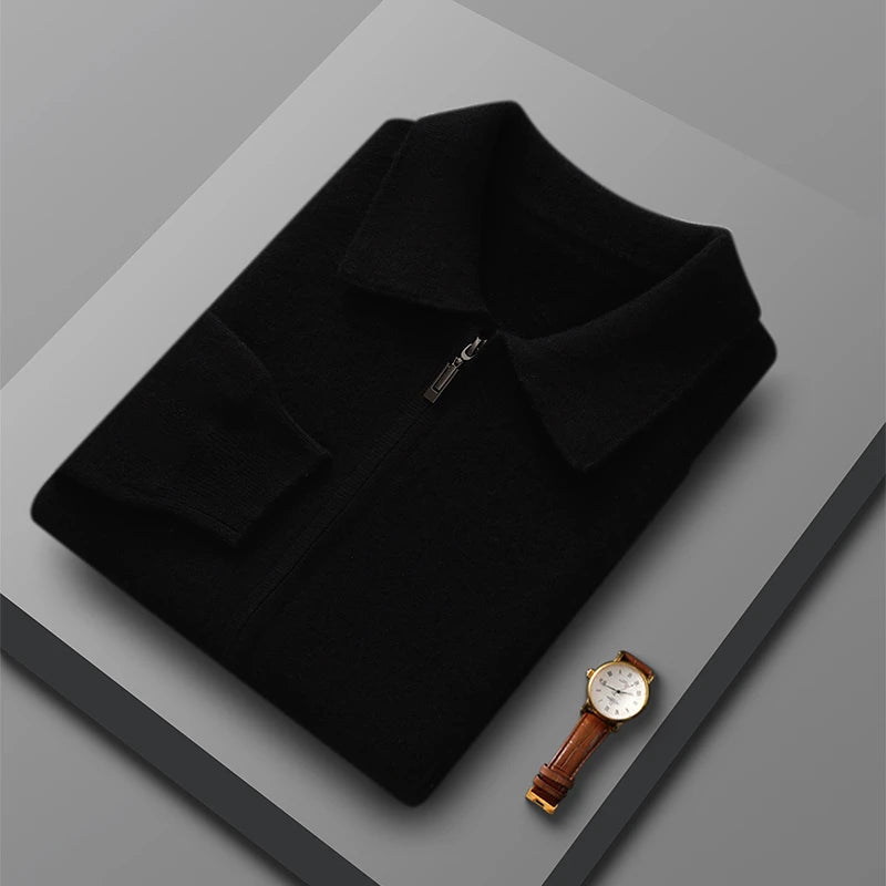 Gebreid Vest met Rits – Moderne Look