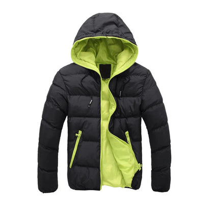 Men's Parka Jacket with Hood