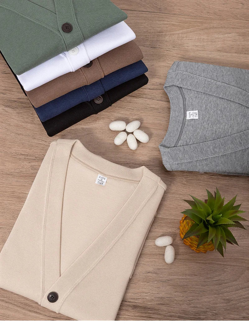 Classic V-Neck Sweater – Modern Fit