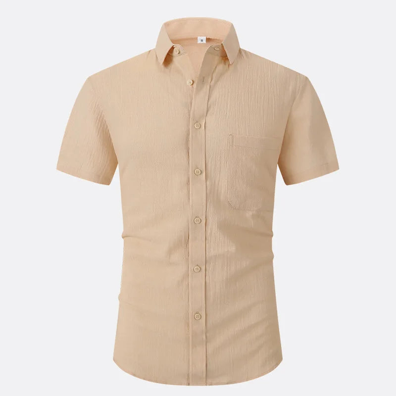 Anti-wrinkle men's shirt