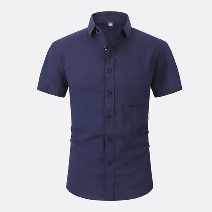 Anti-wrinkle men's shirt