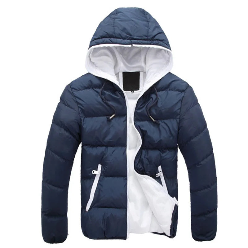 Men's Parka Jacket with Hood