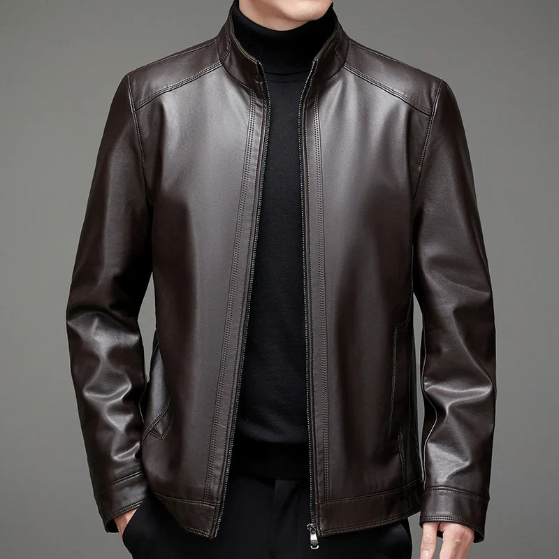 Faux Leather Jacket