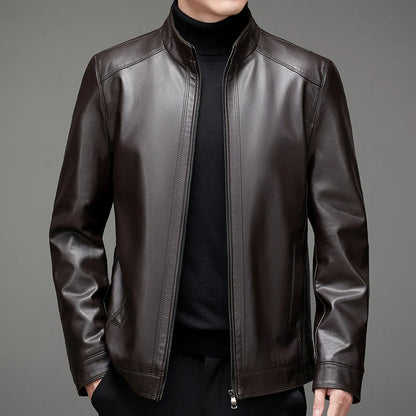 Faux Leather Jacket