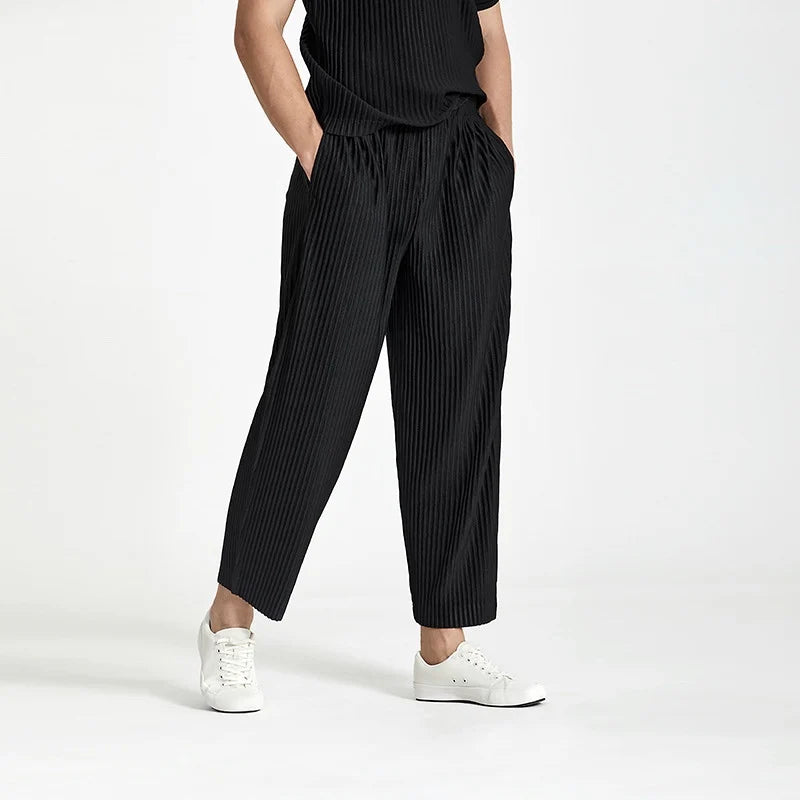Men's Summer Pants - Loose Straight Fit Streetwear Pants